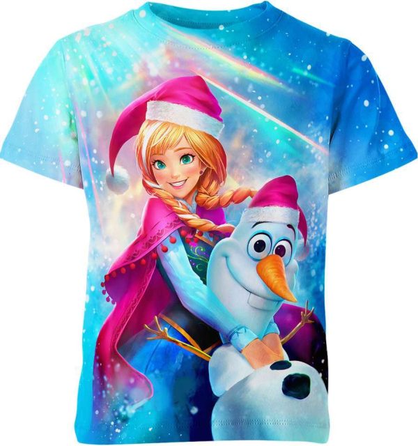 Anna And Olaf from Frozen Shirt Jezsport.com