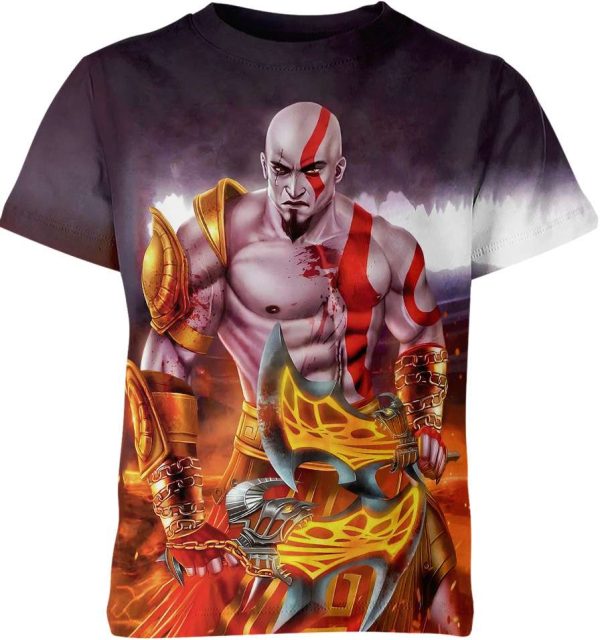 Kratos From God Of War Shirt Jezsport.com