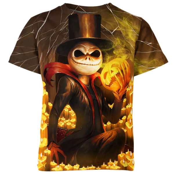 Jack Skellington From The Nightmare Before Christmas Shirt Jezsport.com