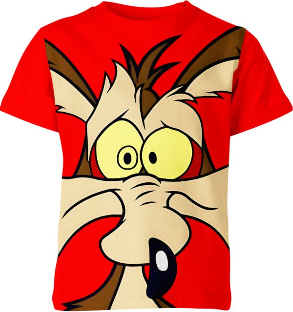 Wile E. Coyote Sad From Looney Tunes Shirt Jezsport.com