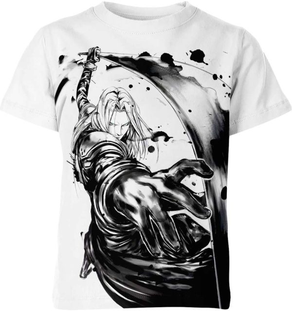 Sephiroth From Final Fantasy Shirt Jezsport.com