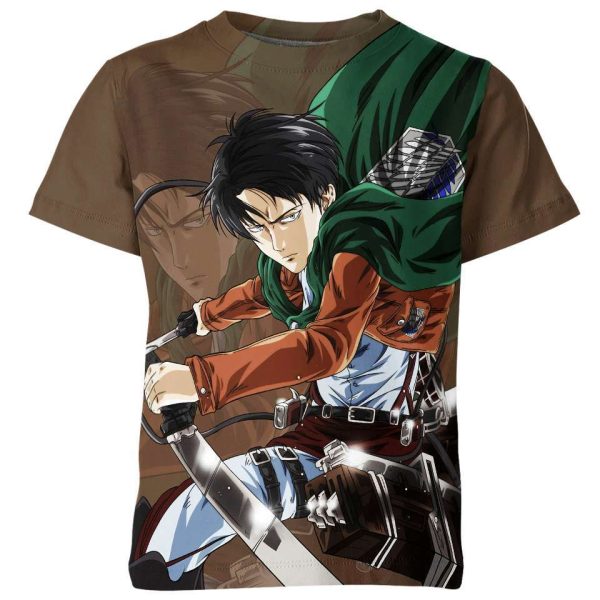 Levi Ackerman From Attack On Titan Shirt Jezsport.com