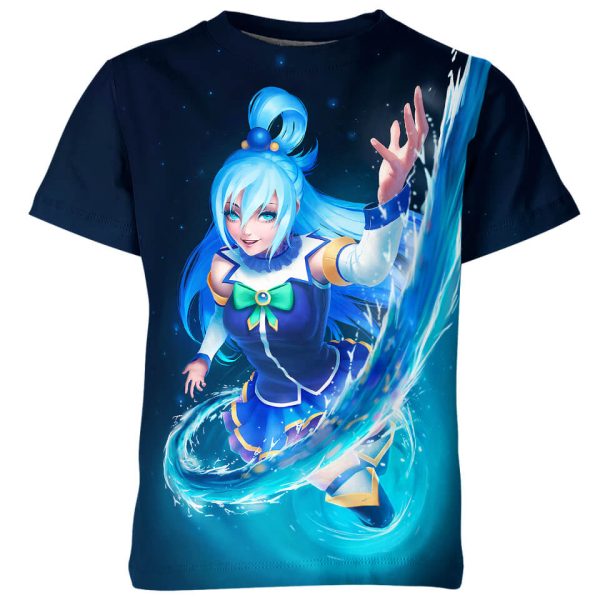 Aqua From Konosuba Anime Shirt Jezsport.com