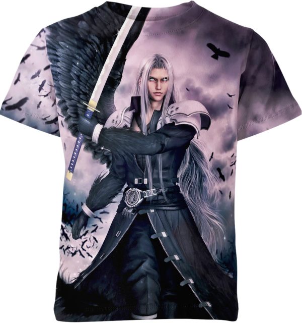 Sephiroth From Final Fantasy Shirt Jezsport.com