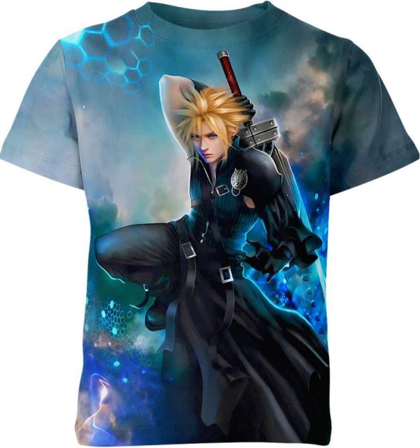 Cloud Strife From Final Fantasy Shirt Jezsport.com