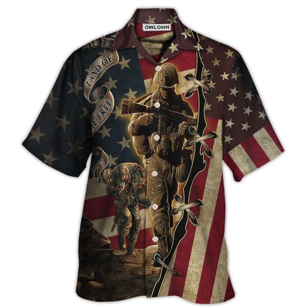 Veteran Proud Memories With Dark Color - Hawaiian Shirt Jezsport.com