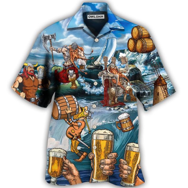 Viking Beer Style I Love It And I Drink It - Hawaiian Shirt Jezsport.com