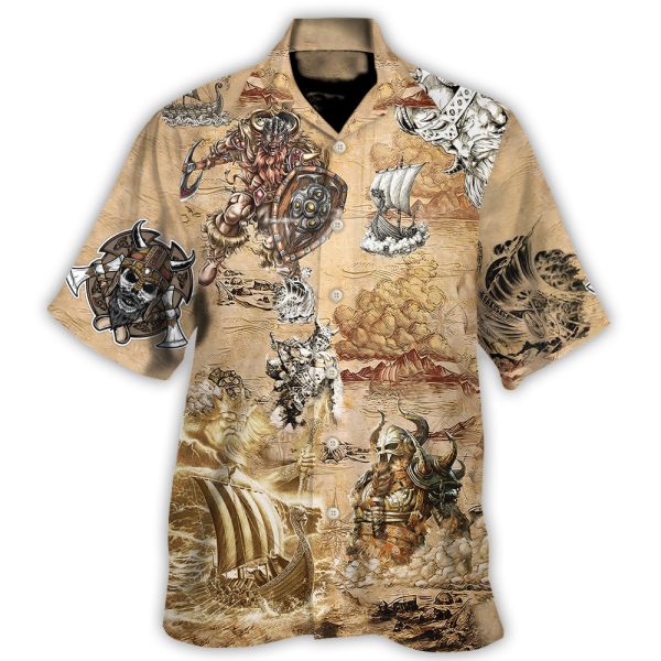 Viking Map War - Hawaiian Shirt Jezsport.com