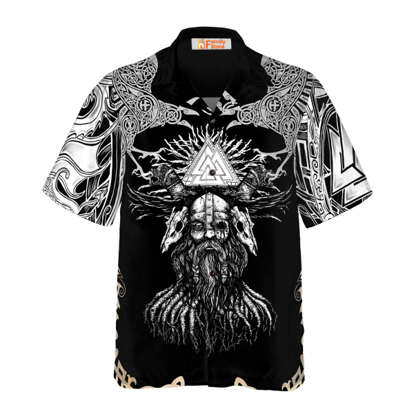 Viking Odin Hawaiian Shirt Jezsport.com