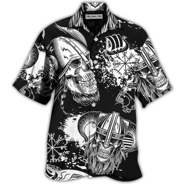 Viking Victory Life Black Style - Hawaiian Shirt Jezsport.com