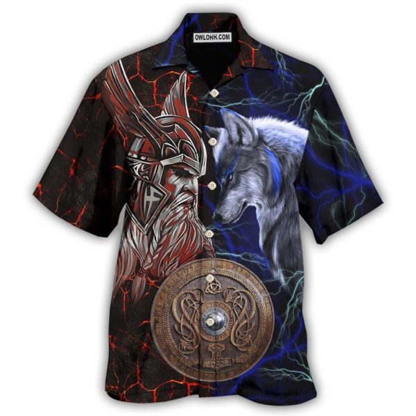 Viking Victory Colorful Life Style - Hawaiian Shirt Jezsport.com