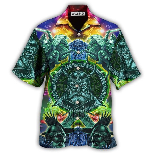 Viking Green Cool Christmas Style - Hawaiian Shirt Jezsport.com