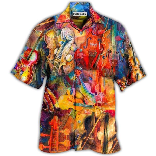 Violin Music Is My Soul Mix Color - Hawaiian Shirt Jezsport.com