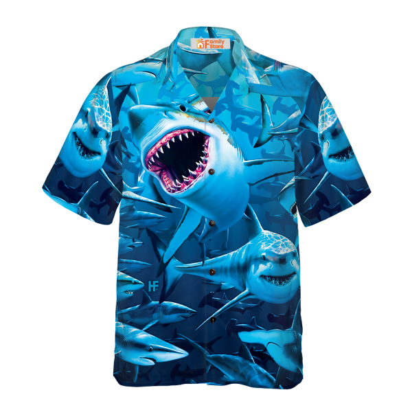 We Are The Great White Sharks Hawaiian Shirt Jezsport.com