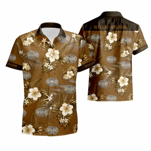 Willie Nelson Hawaiian Shirt summer shirt Jezsport.com