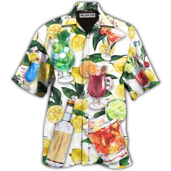 Wine Drinking Vodka Wine Style - Hawaiian Shirt Jezsport.com