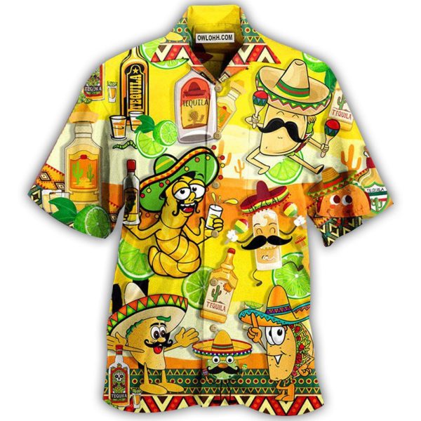 Wine Tequila Magic Water For Fun People - Hawaiian Shirt Jezsport.com