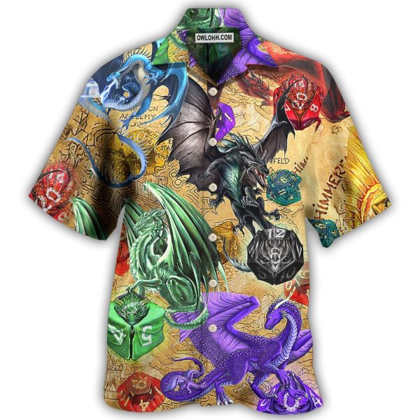 D20 Dragon So Cool Love Life - Hawaiian Shirt Jezsport.com