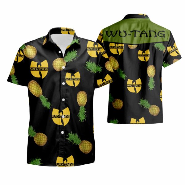 Wu-Tang Clan Pineapple Hawaiian Shirt summer shirt Jezsport.com