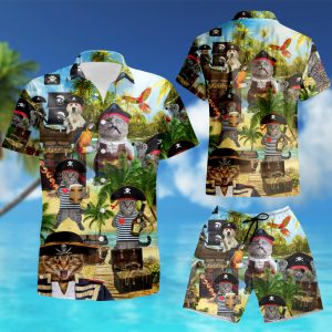 A Pirate Give Meowl Yar Gold Unisex summer shirt