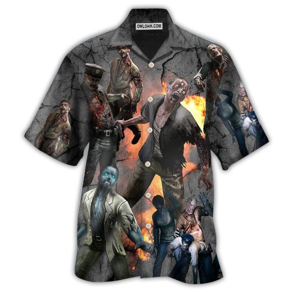 Zombie Apocalypse - Hawaiian Shirt Jezsport.com