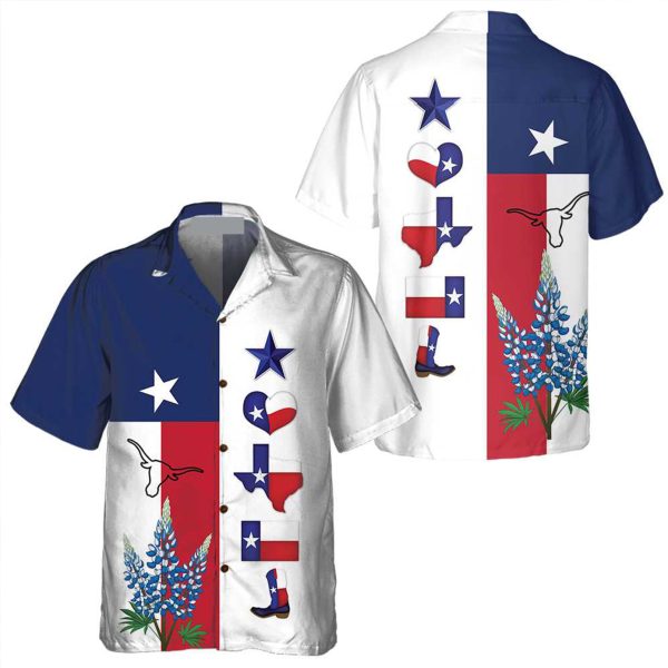 Texas Pride Hawaiian Shirt, Unique Texas Shirt, Gift For Texas Lovers Jezsport.com