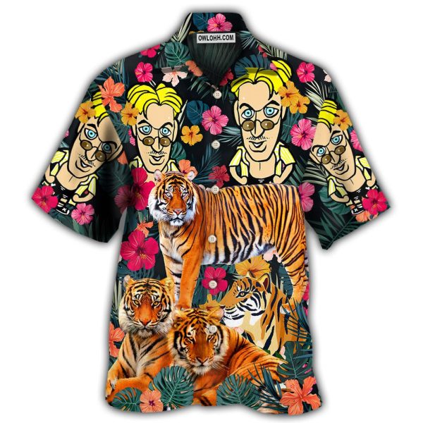 Tiger Be A Jungle Tiger and Comics-Figure - Hawaiian Shirt Jezsport.com