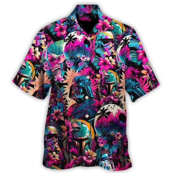 Special Starwars Synthwave 02 - Hawaiian Shirt For Men, Women Jezsport.com
