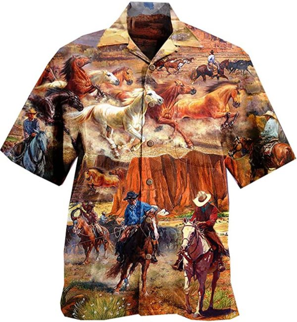 Kentucky Derby Horse Racing 3D Hawaiian Shirt Jezsport.com