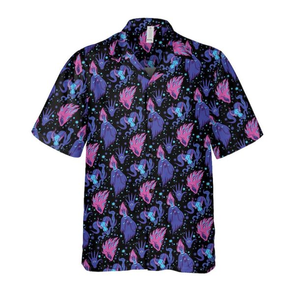 Halloween horror monster shirt, halloween magic hand, Skulls hawaiian shirt Jezsport.com