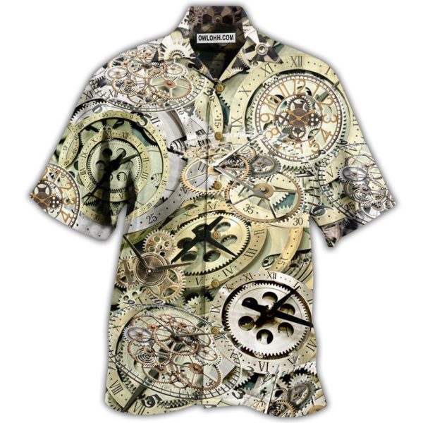 Clock One Speed One Gear Clock With Vintage Style - Hawaiian Shirt Jezsport.com