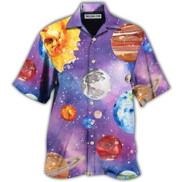 Planet Solar System - Hawaiian Shirt Jezsport.com