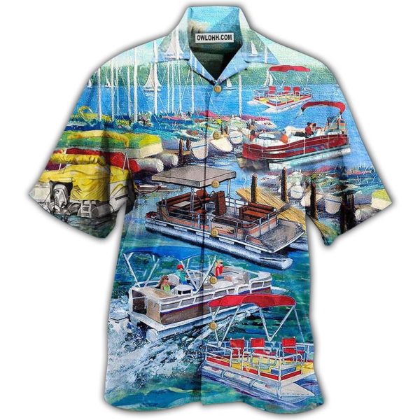 Pontoon Captain Life Style - Hawaiian Shirt Jezsport.com