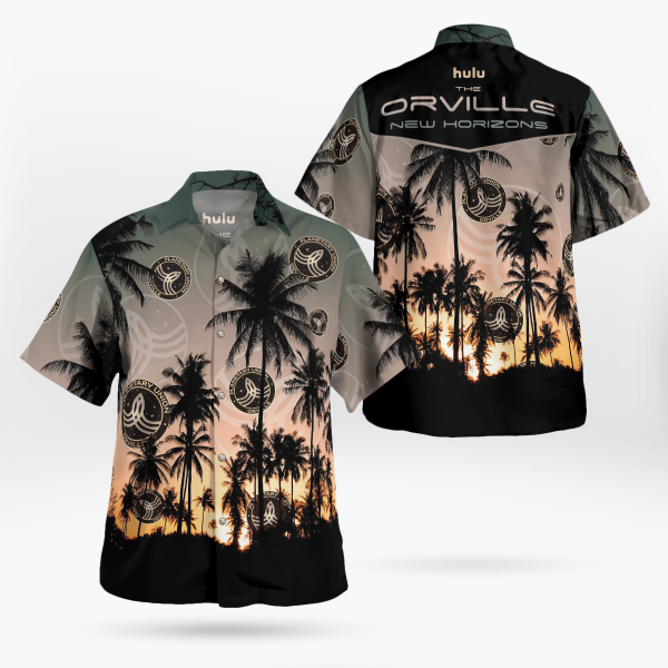 The Orville Coconut Tree ST Hawaiian Shirt Jezsport.com