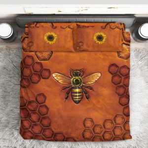 3D Custom Bedding Set Love Bee