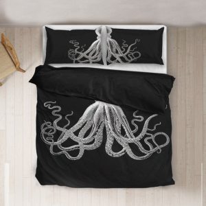 King Octopus Bedding Set