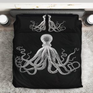 King Octopus Bedding Set