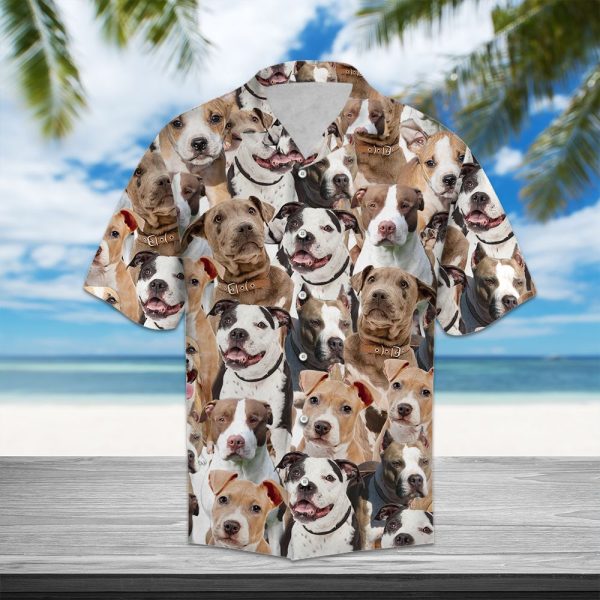 American Pit Bull Terrier Awesome D0107 - Hawaii Shirt Jezsport.com