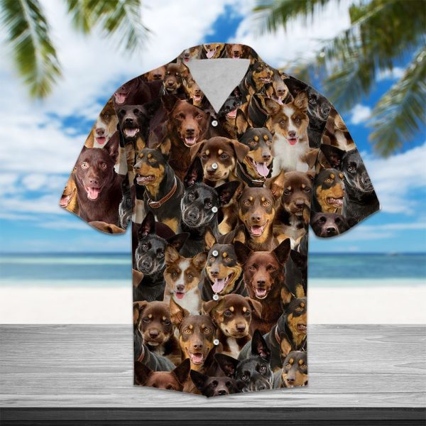 Australian Kelpie Awesome D0107 - Hawaii Shirt Jezsport.com