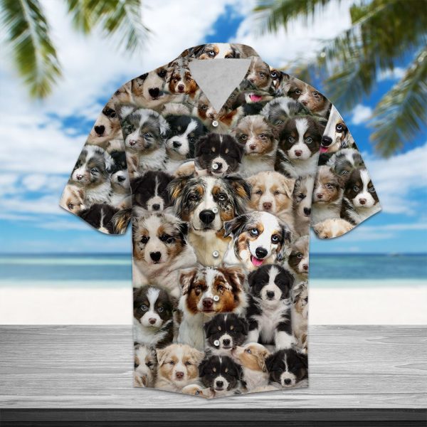 Australian Shepherd Awesome D0107 - Hawaii Shirt Jezsport.com