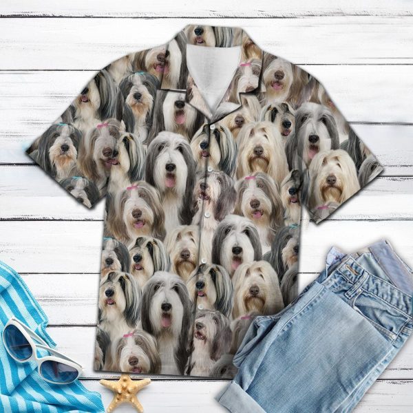 Bearded Collie Awesome D0107 - Hawaii Shirt Jezsport.com