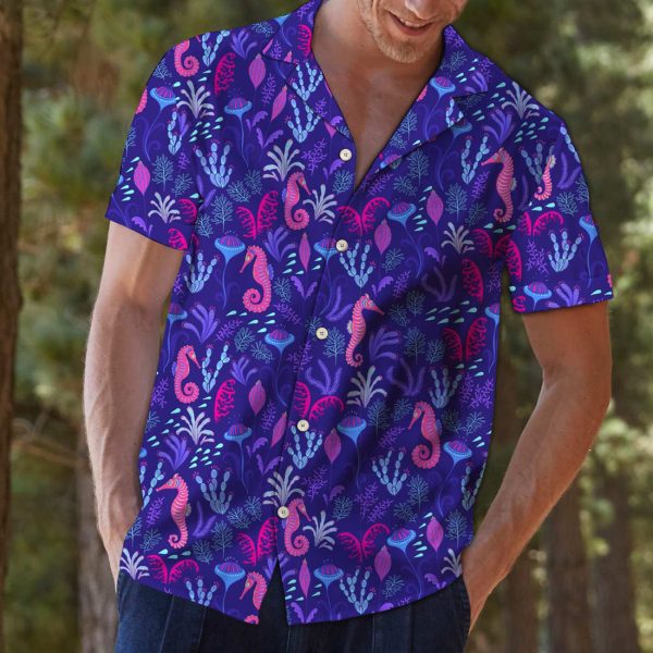 Awesome Sea-Horse G5701 - Hawaii Shirt Jezsport.com