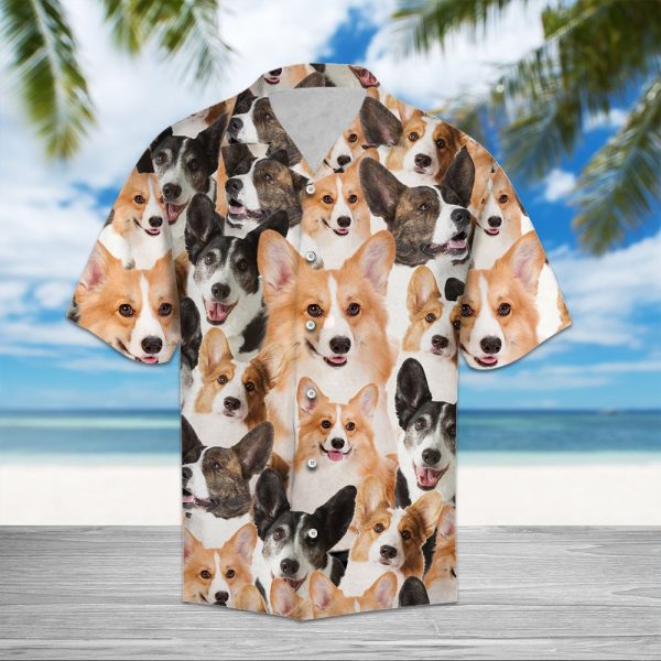 Cardigan Welsh Corgi Awesome D0107 - Hawaii Shirt Jezsport.com