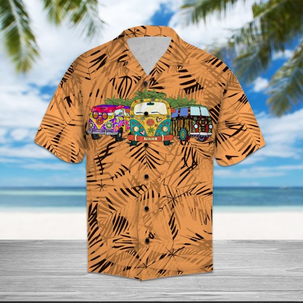 Amazing Hippie Car H1763 - Hawaii Shirt Jezsport.com