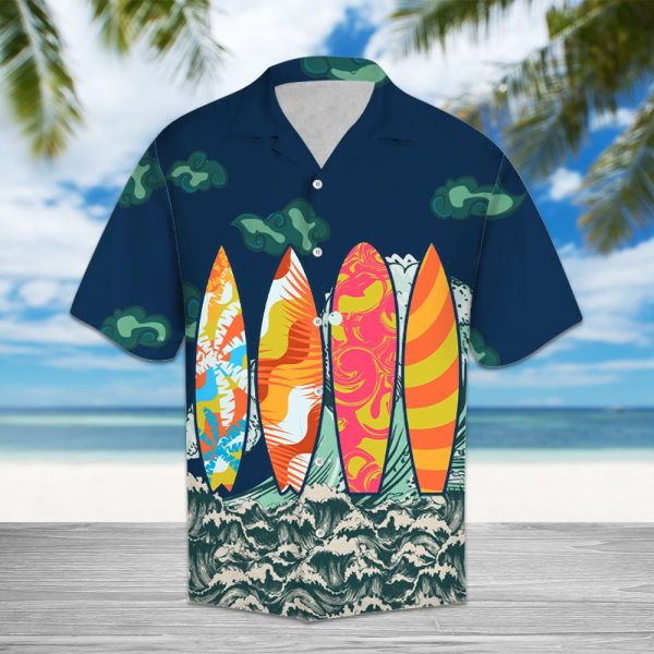 Amazing Surfboard H1764 - Hawaii Shirt Jezsport.com