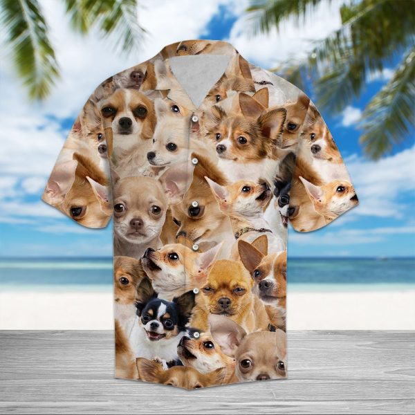 Chihuahua Awesome D0107 - Hawaii Shirt Jezsport.com