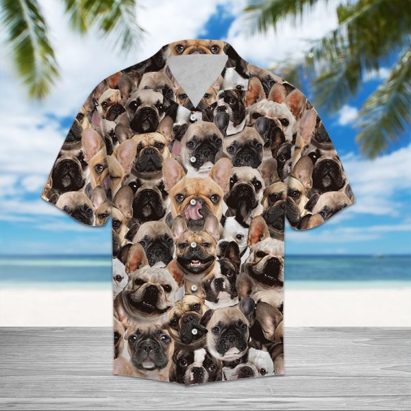 French Bulldog Awesome Hawaii Shirt Jezsport.com