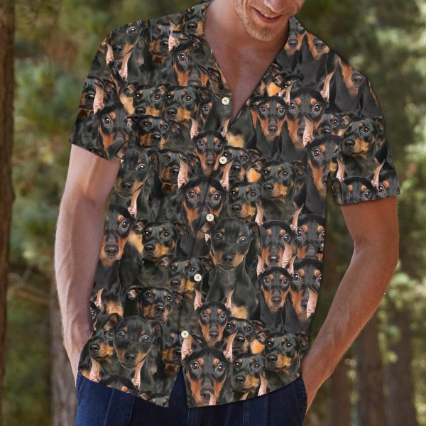 German Pinscher Awesome Hawaii Shirt Jezsport.com