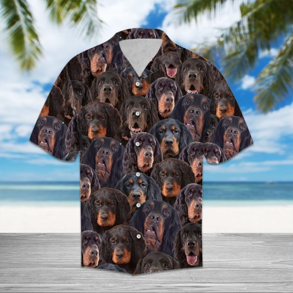 Gordon Setter Awesome Hawaii Shirt Jezsport.com