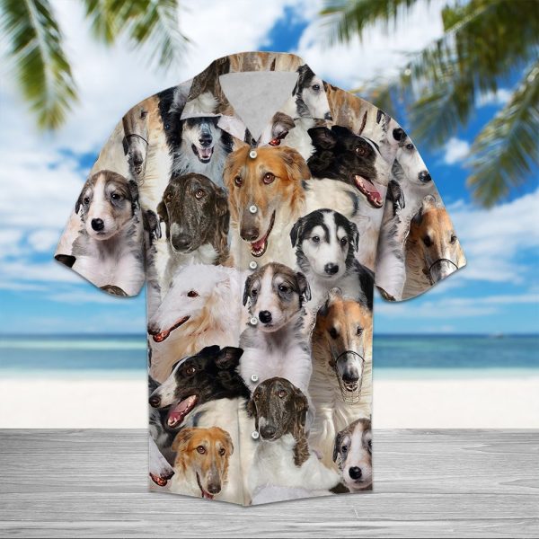 Borzoi Awesome D0207 - Hawaii Shirt Jezsport.com